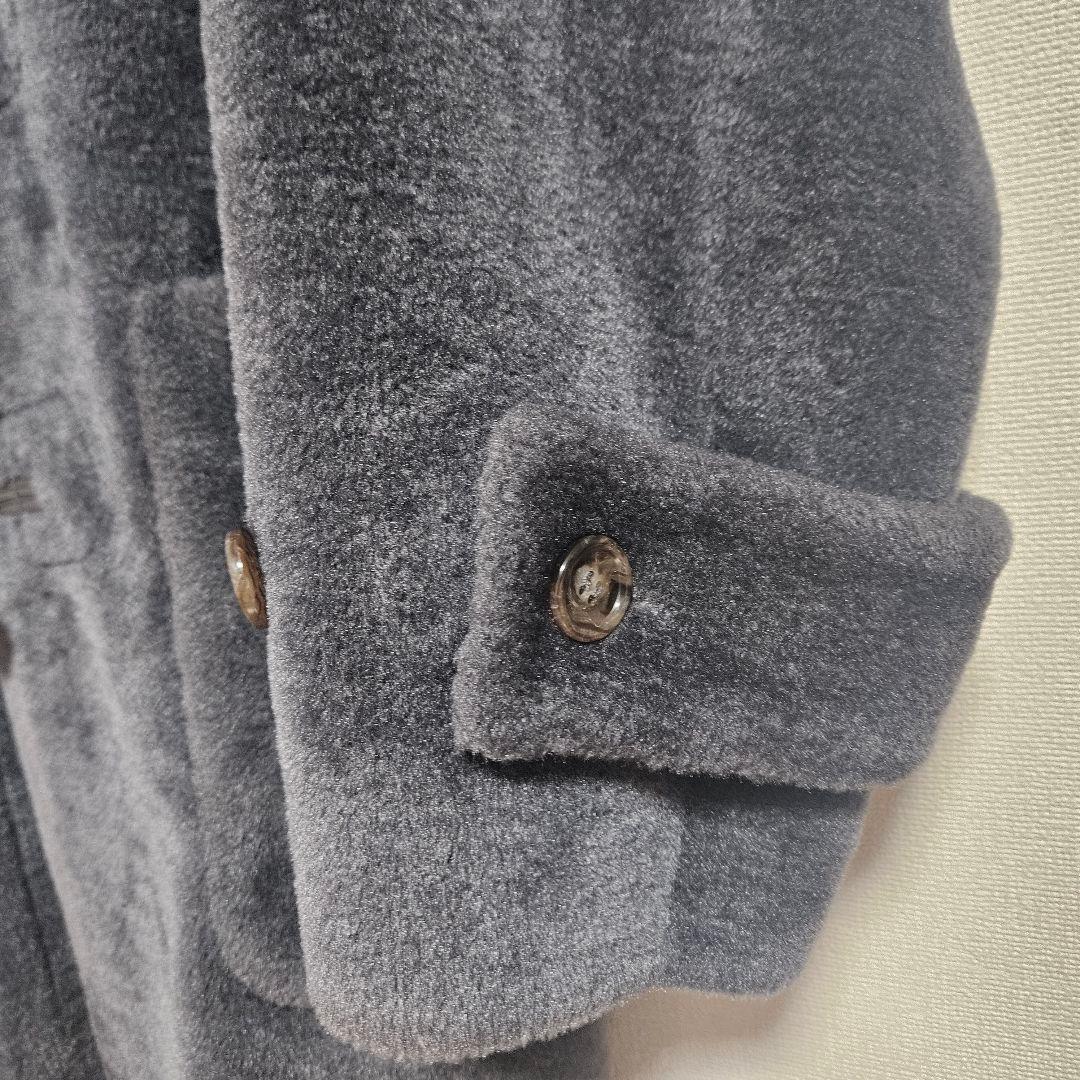 美品　FURFUR ファーファー　ボアダッフルコート グレー　ロング