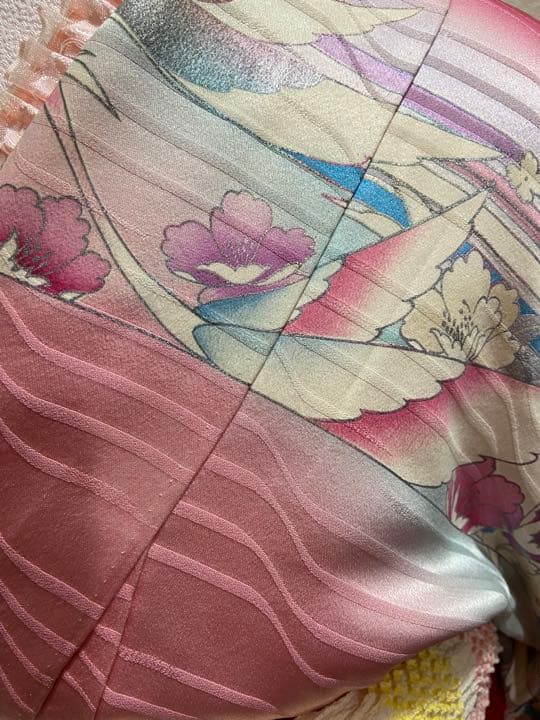 お振袖　帯2種　長襦袢　小物一式、追加で小物サービス