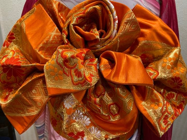 お振袖　帯2種　長襦袢　小物一式、追加で小物サービス