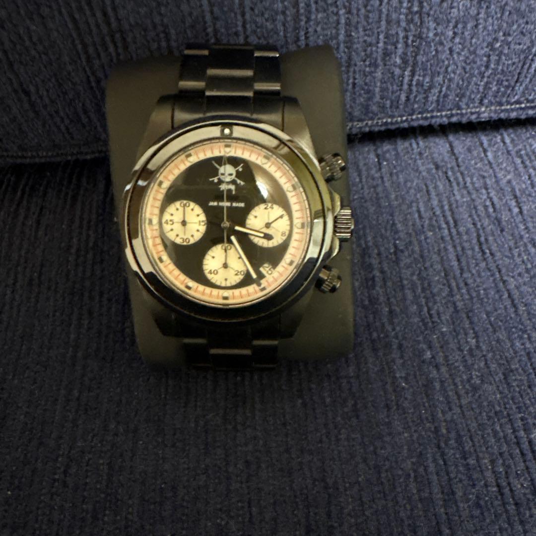 STUSSY × JAM  MADEコラボ スカルウォッチ 腕時計