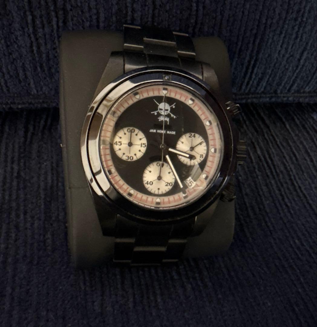 STUSSY × JAM  MADEコラボ スカルウォッチ 腕時計