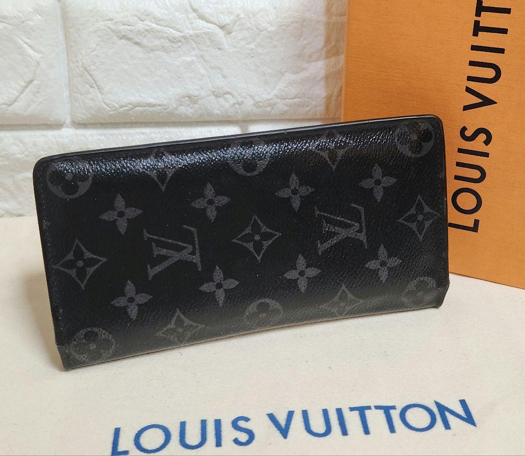 【新型モデル良品】ルイヴィトン モノグラム エクリプス ポルトフォイユブラザ