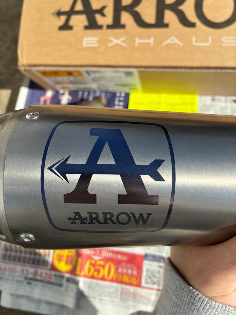 cbr1000rr-r arrow exhaust スリップオン　sc82