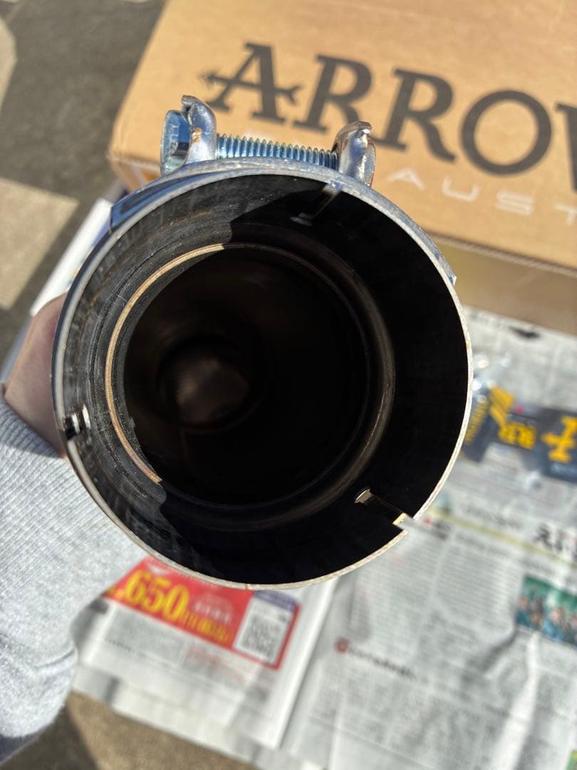 cbr1000rr-r arrow exhaust スリップオン　sc82