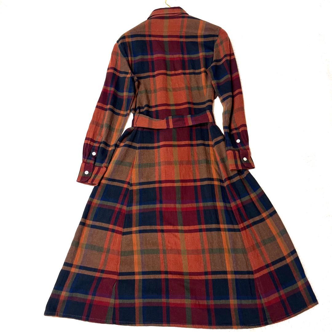 極美品☆現行ポロラルフローレンシャツドレスワンピース大きいサイズ