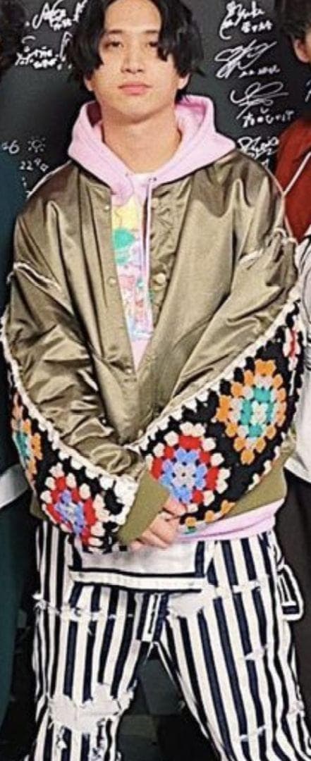 DISCOVERED KNIT SLEEVE MA-1【HIROKI】