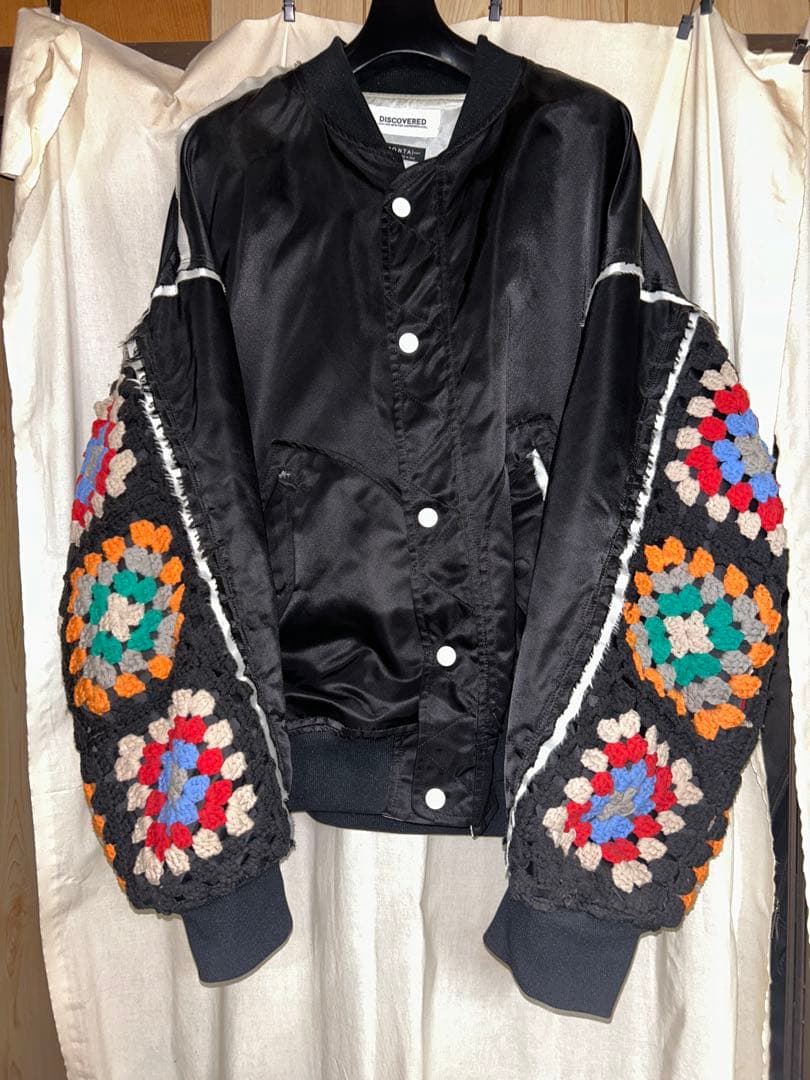 DISCOVERED KNIT SLEEVE MA-1【HIROKI】