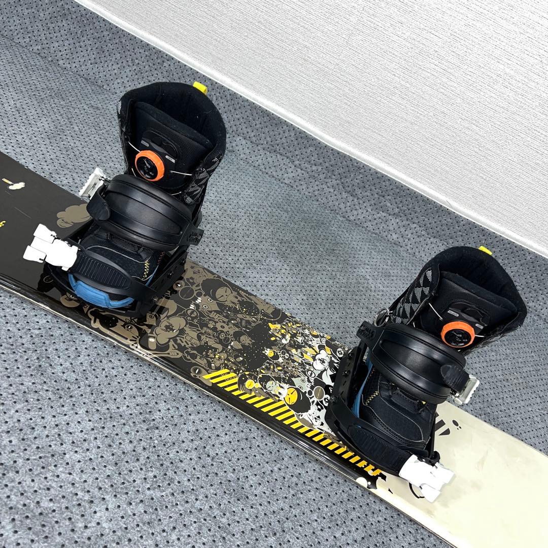 １０回使用 キッズスノーボード 100cm JOYRIDE×バイン×ブーツ