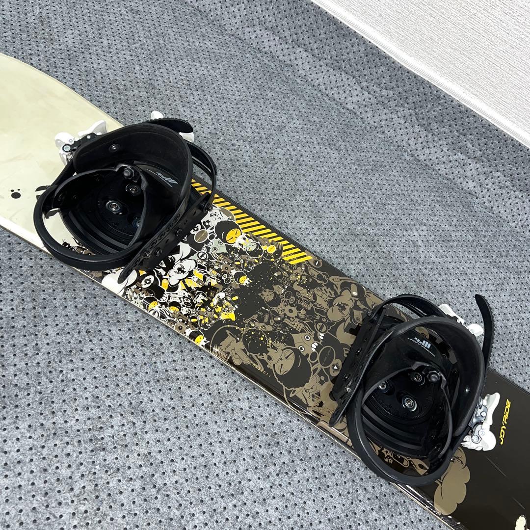 １０回使用 キッズスノーボード 100cm JOYRIDE×バイン×ブーツ