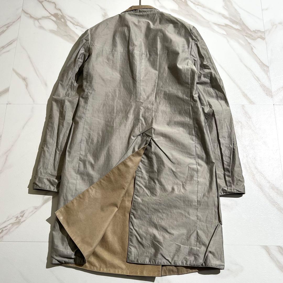 入手困難✨ ブルネロクチネリ リバーシブル ダブル チェスターコート レザー