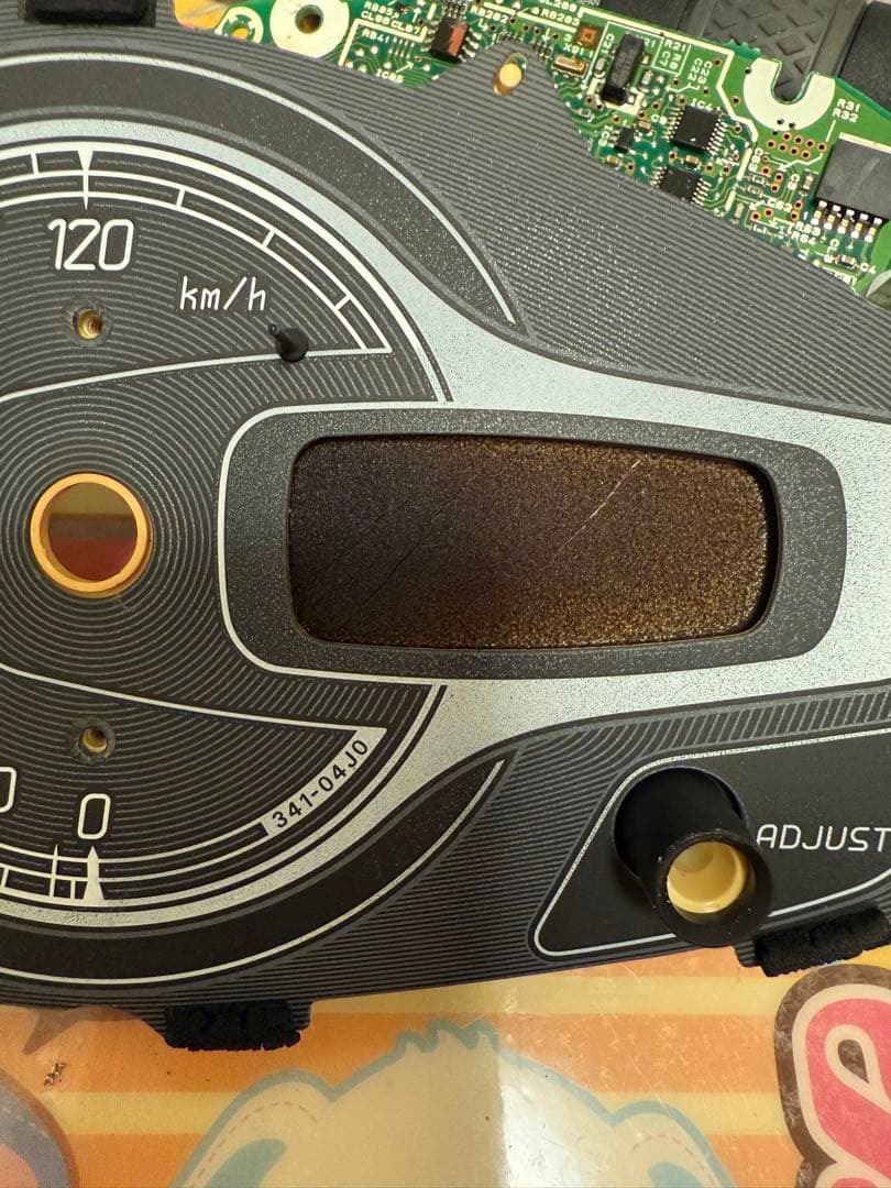 v125s メーター修理