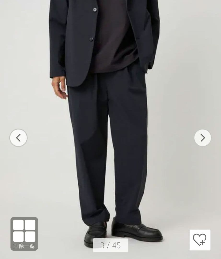 極美品★ユナイテッドアローズ　360°MASTER バルーン イージーパンツ　L