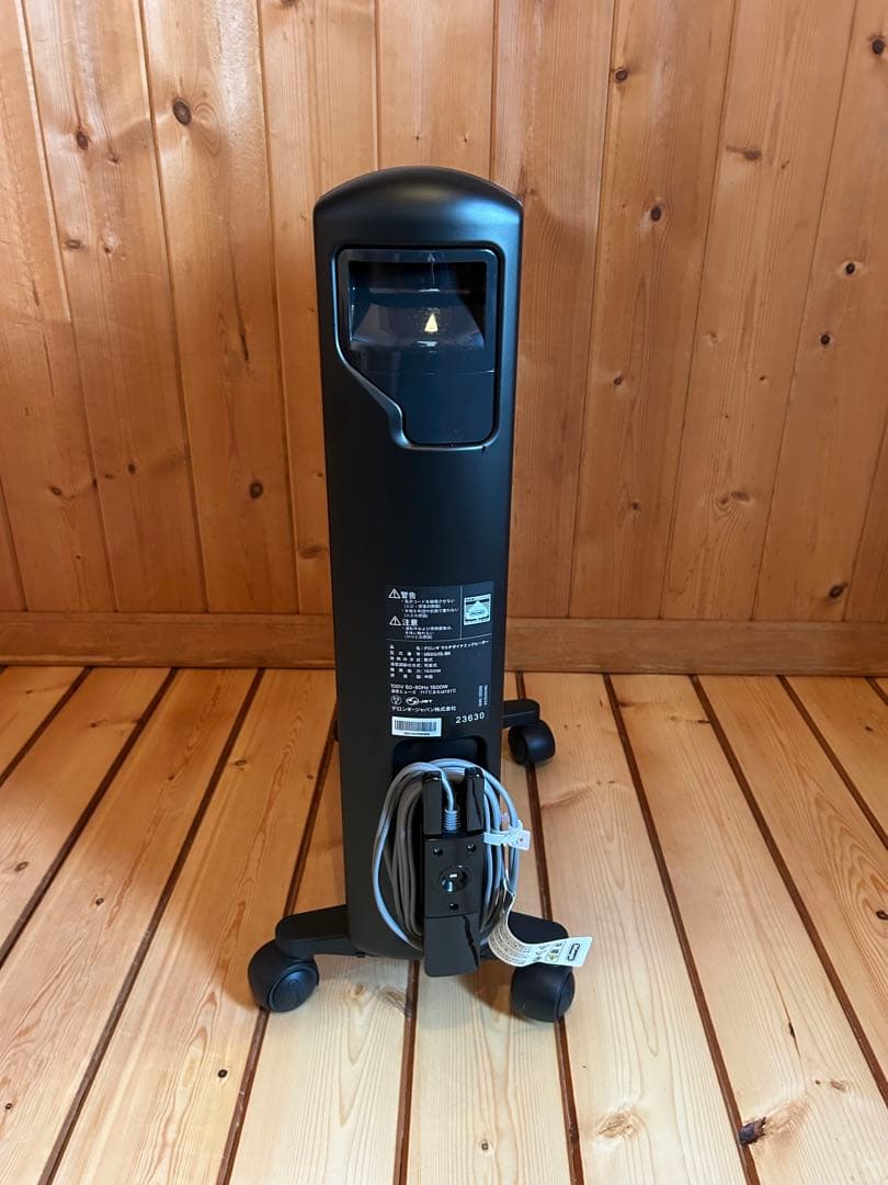 美品　デロンギマルチダイナミックヒーター　MDH15-BK リモコン付き