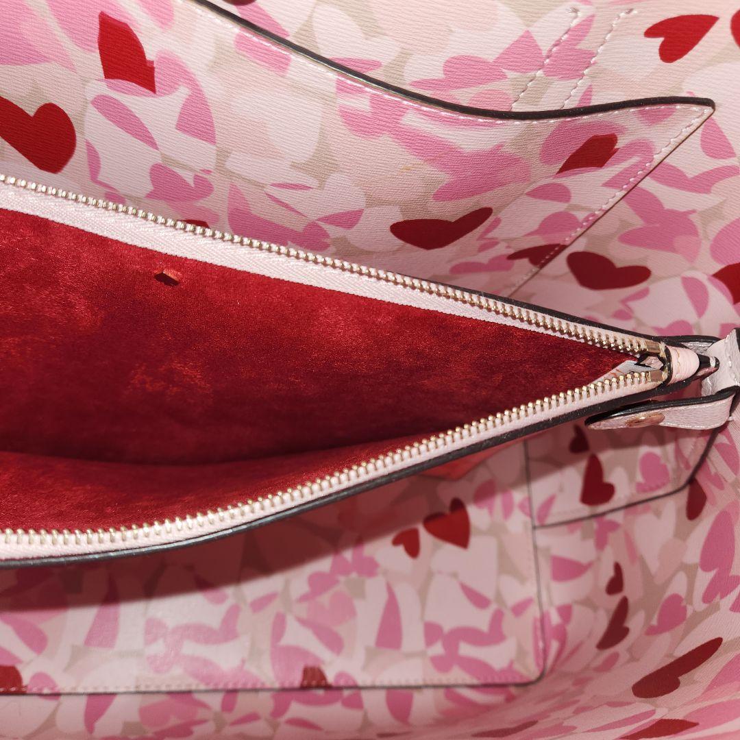 【新品自宅保管品】kate spade スモーキーピンク トートバッグ