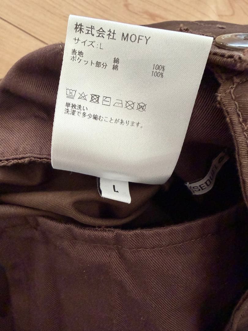 sequel type xf チノパン Lサイズ 藤原ヒロシ fragment