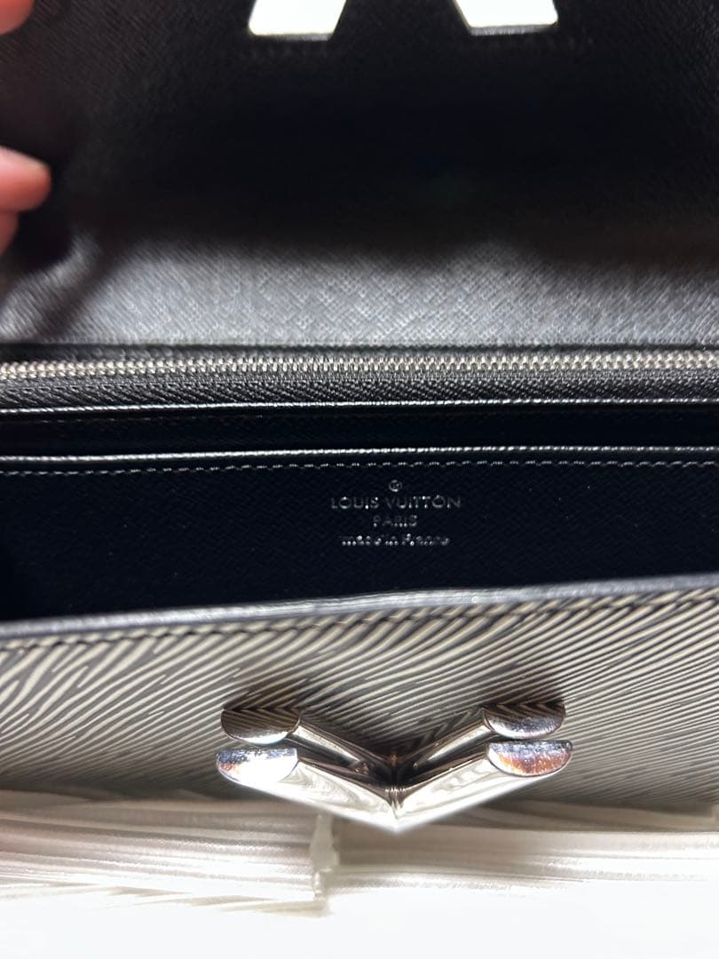 【美品】Louis Vuitton シルバー 長財布