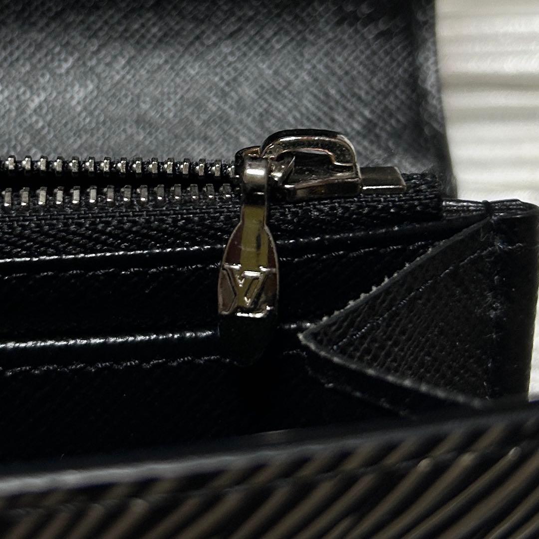 【美品】Louis Vuitton シルバー 長財布