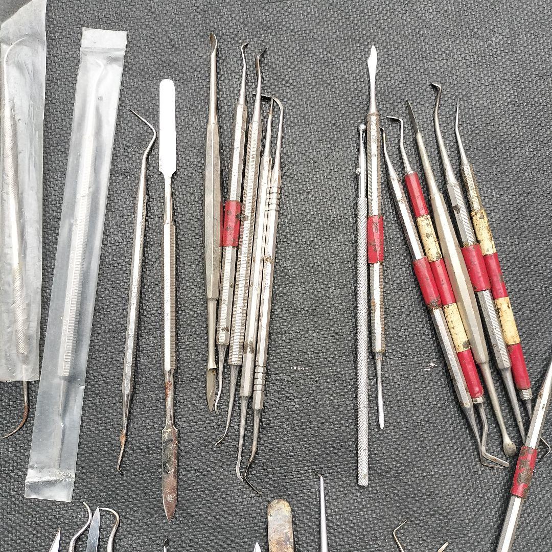 歯科技工士 歯科工具 ピンセット ハサミ ヘラ まとめ 未使用有