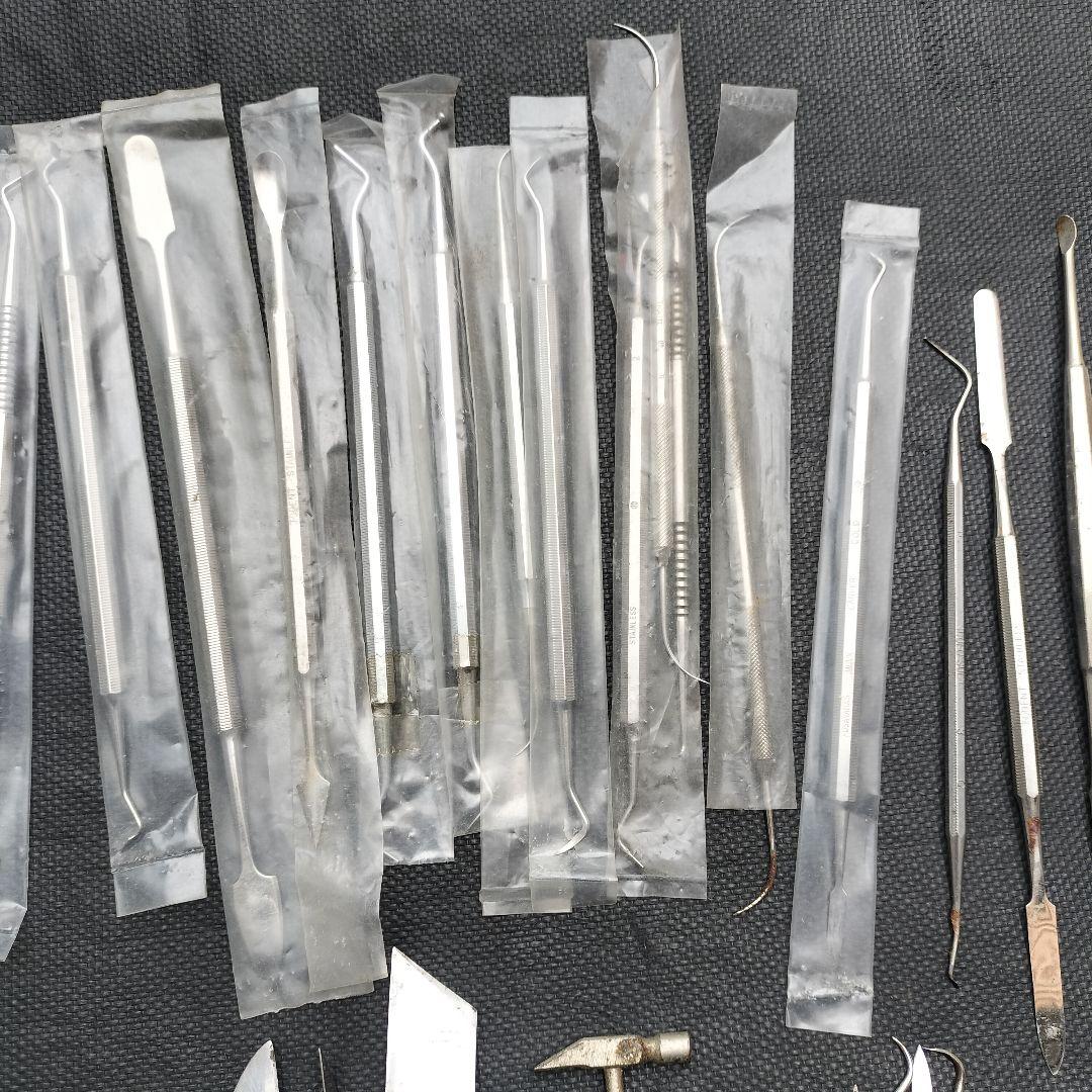 歯科技工士 歯科工具 ピンセット ハサミ ヘラ まとめ 未使用有