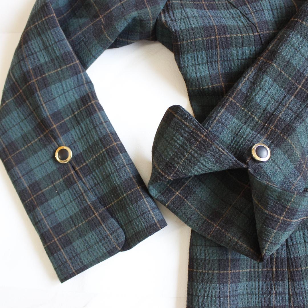 【極美品】Christian Dior シアサッカーナポレオンジャケット M