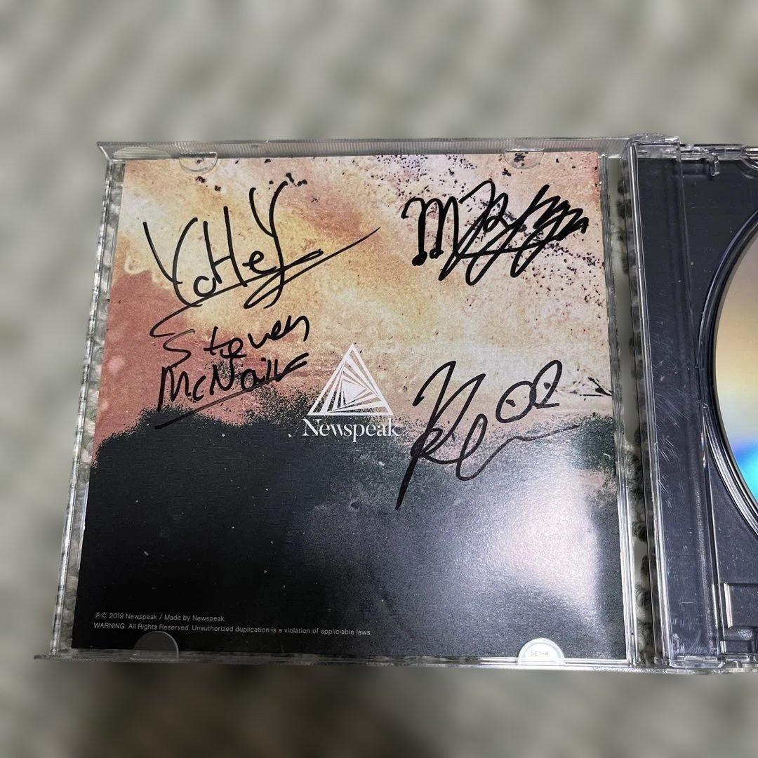 Newspeak ライブ会場限定CD メンバー全員サイン入り 廃盤