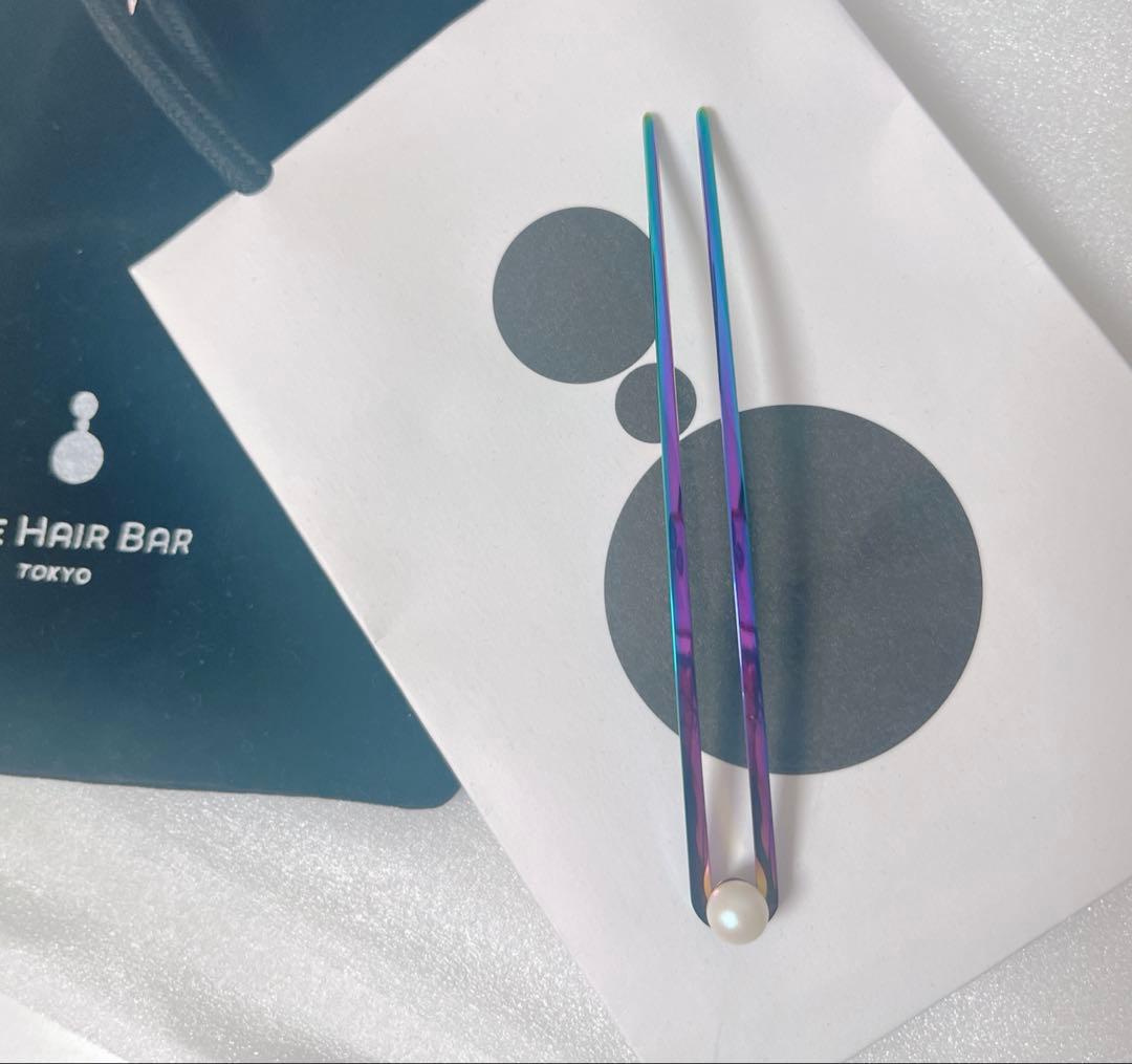 コレットマルーフ×ヘアバートウキョウ　ヘアピン　オイル　パール