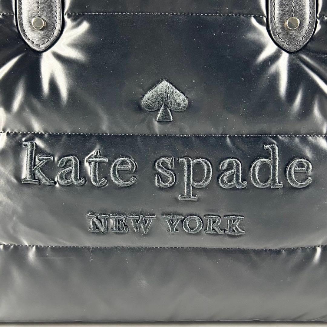 【美品】ケートスペード エラ パフィー ファブリック トートバッグ バッグ A4