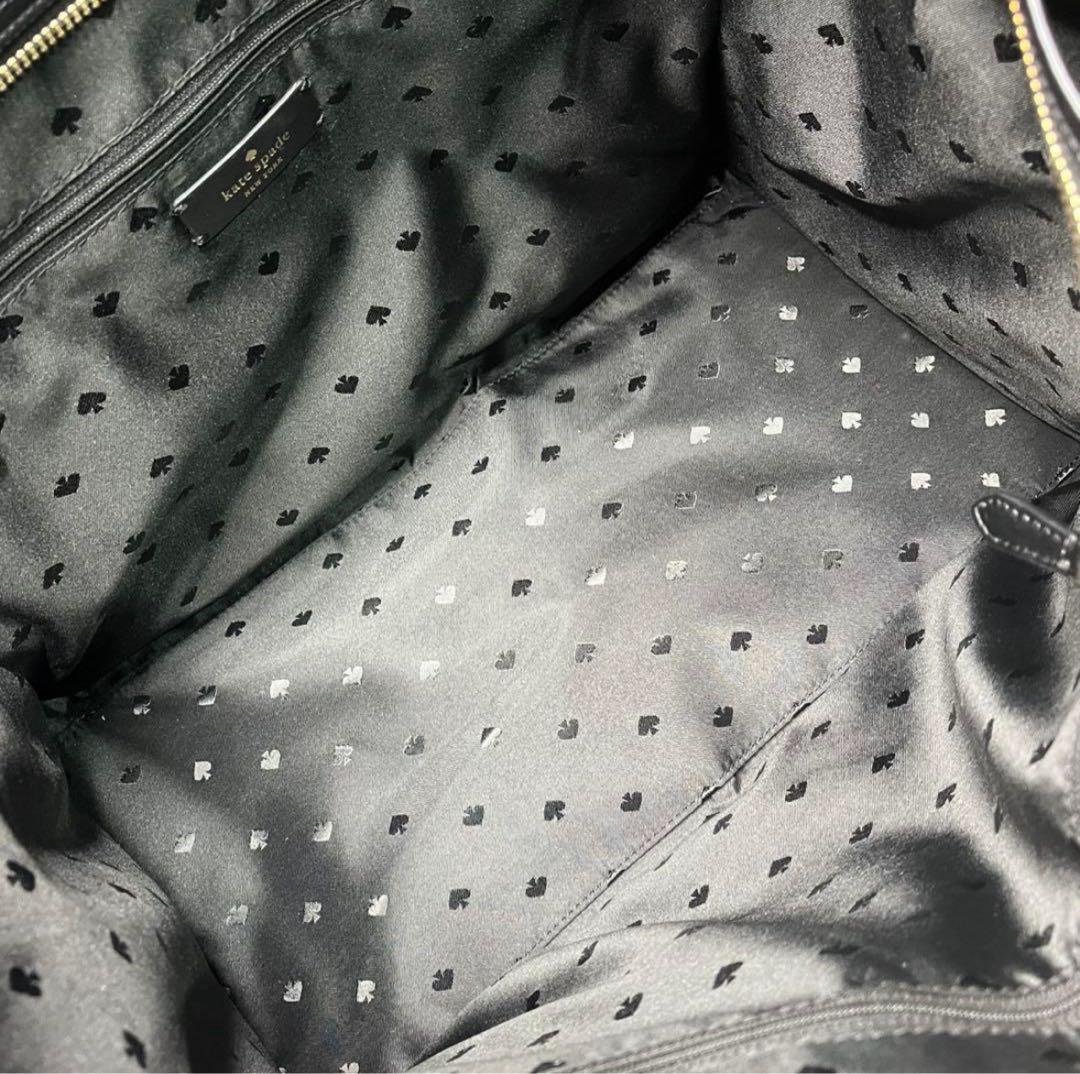 【美品】ケートスペード エラ パフィー ファブリック トートバッグ バッグ A4