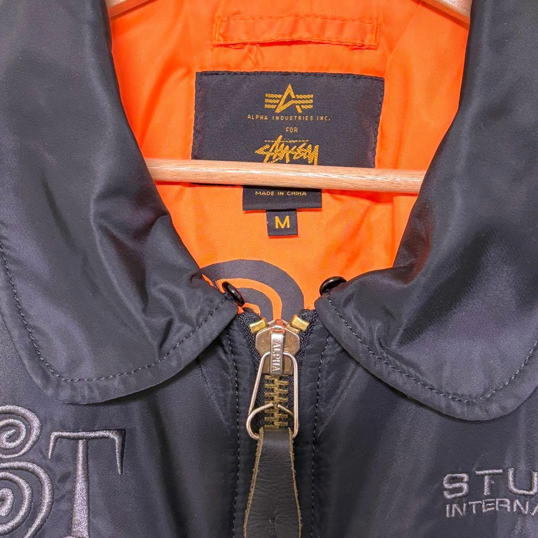 ジャケット・アウター Stussy ALPHA B-15 WORLD WIDE JKT
