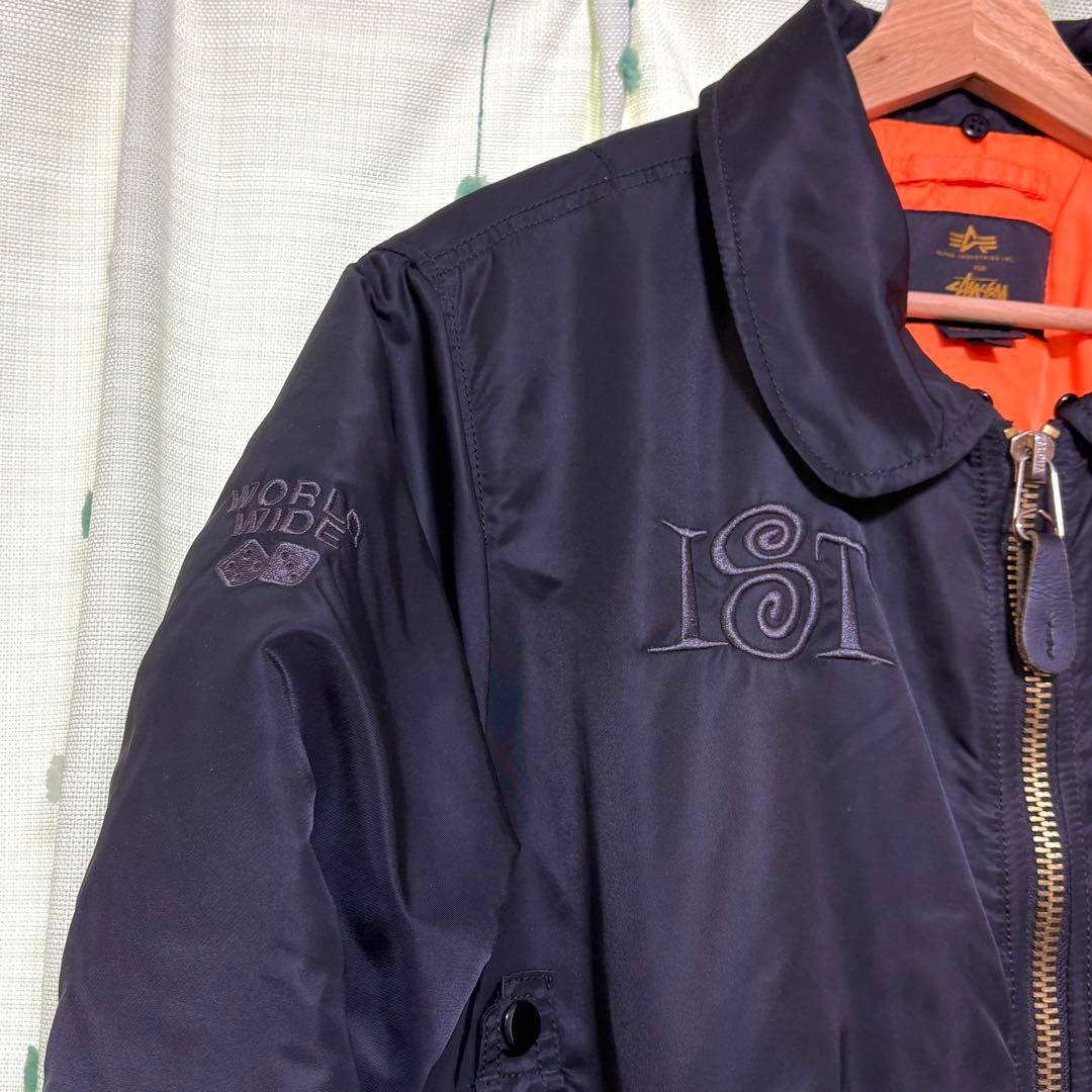 ジャケット・アウター Stussy ALPHA B-15 WORLD WIDE JKT
