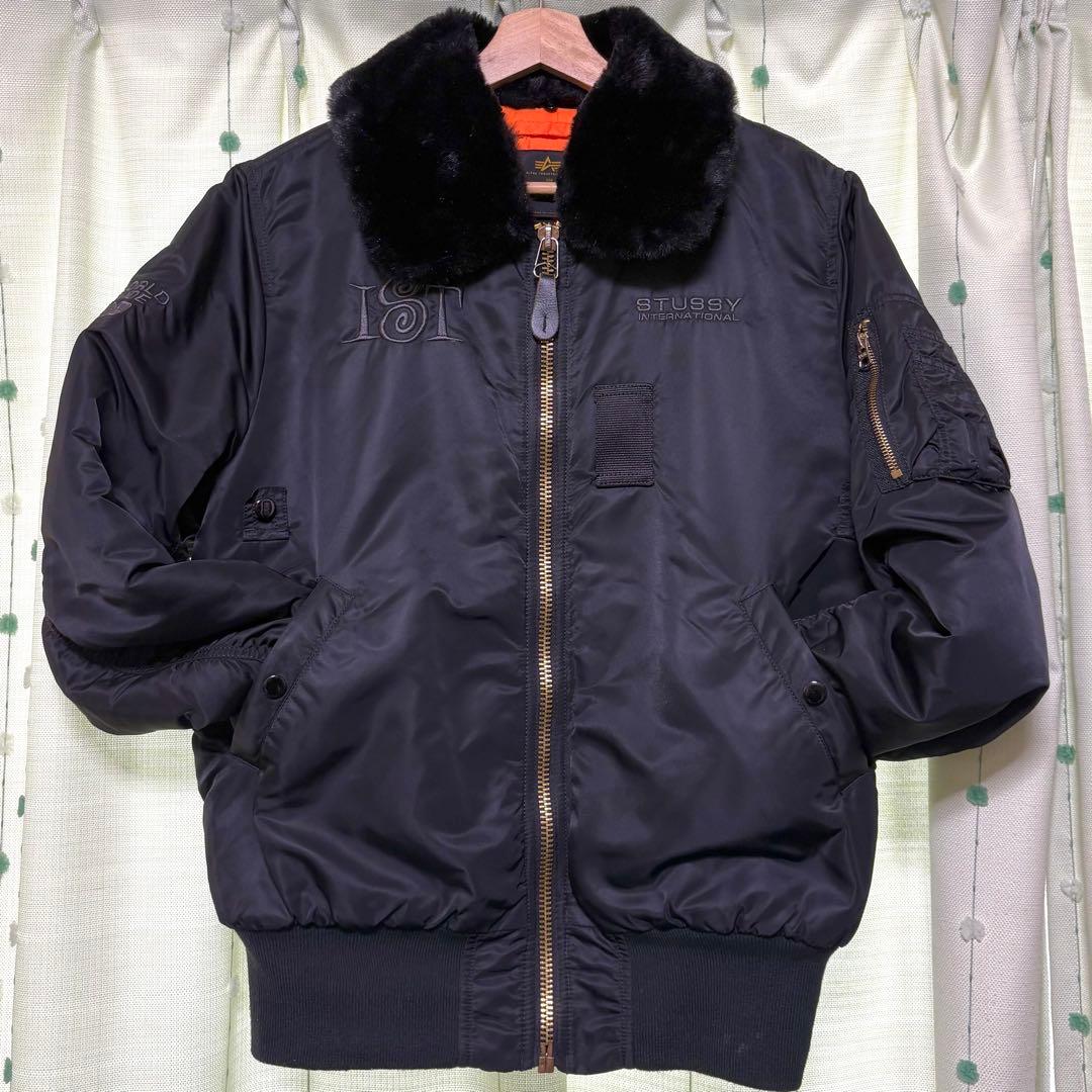 ジャケット・アウター Stussy ALPHA B-15 WORLD WIDE JKT