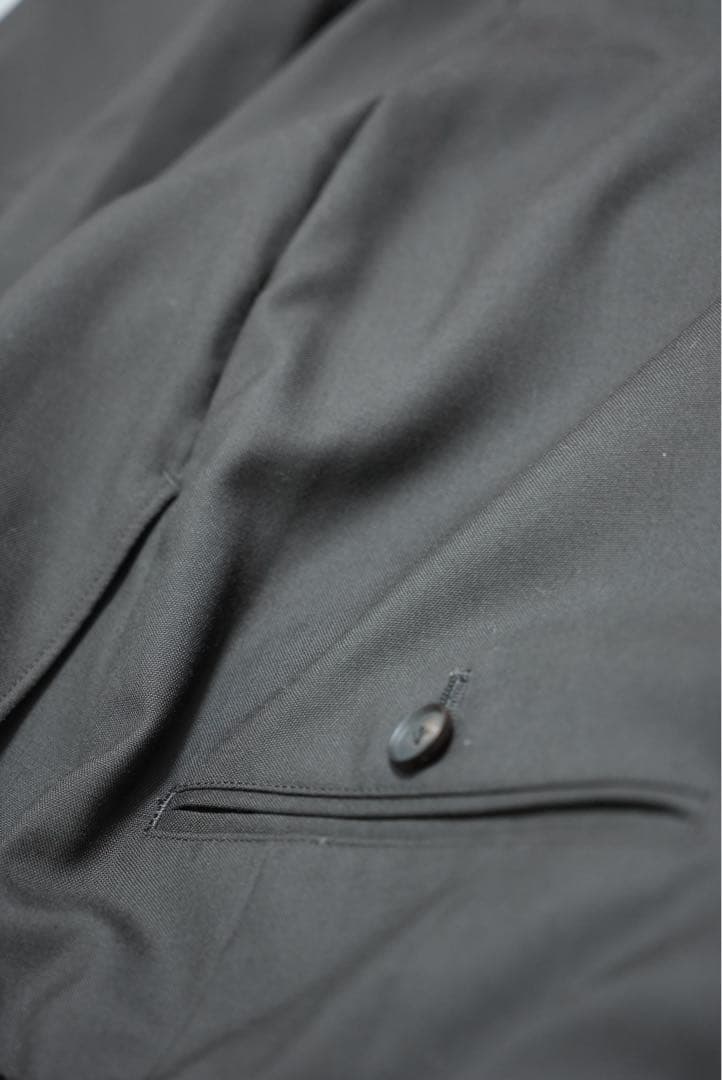 パンツ cornier Super130's WORSTED WOOL SLACKS