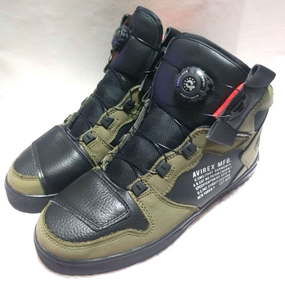 【新品】AVIREX DICTATOR ディクテーター バイカーシューズ