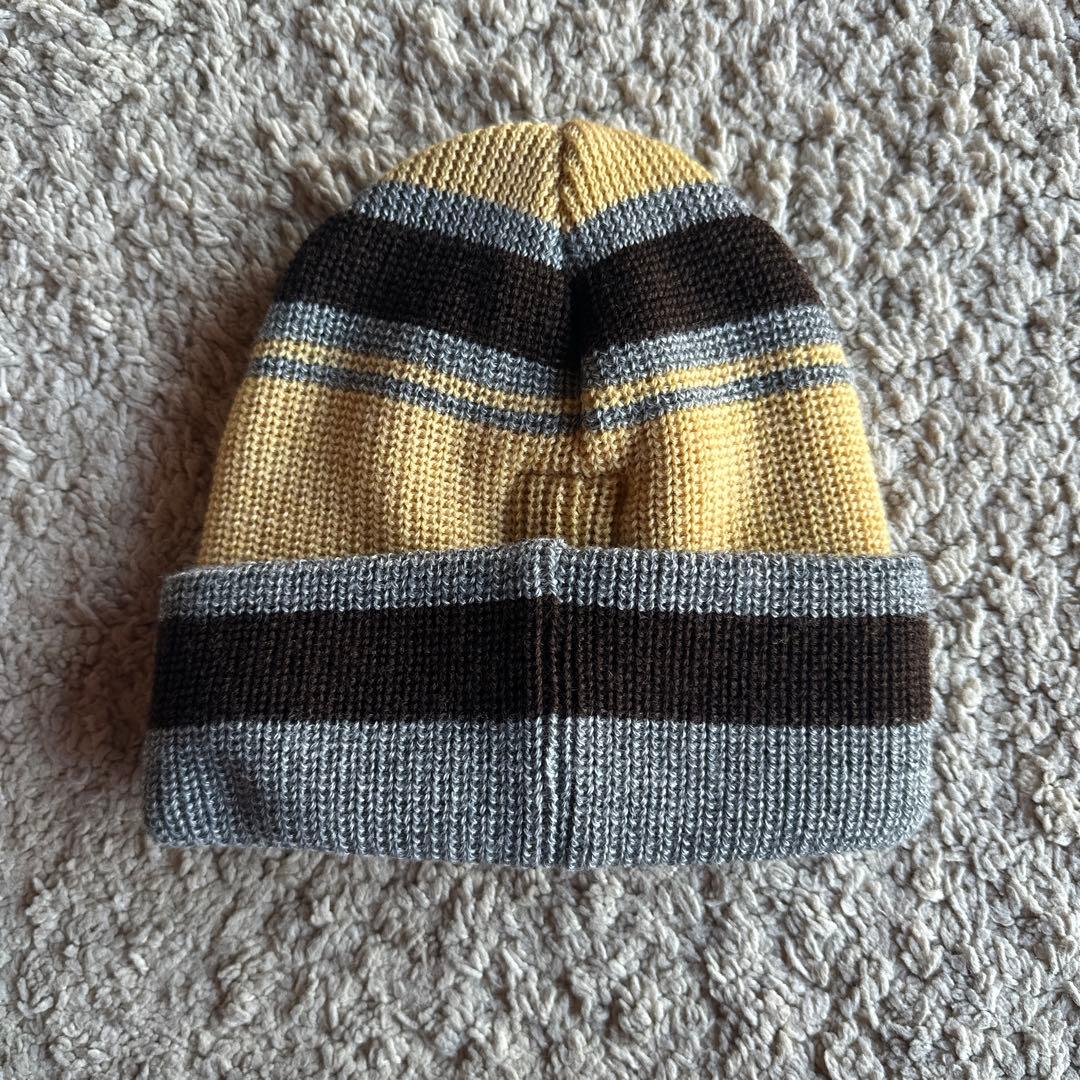 帽子 NOROLL CONFECTION BEANIE - CREAM YELLOW