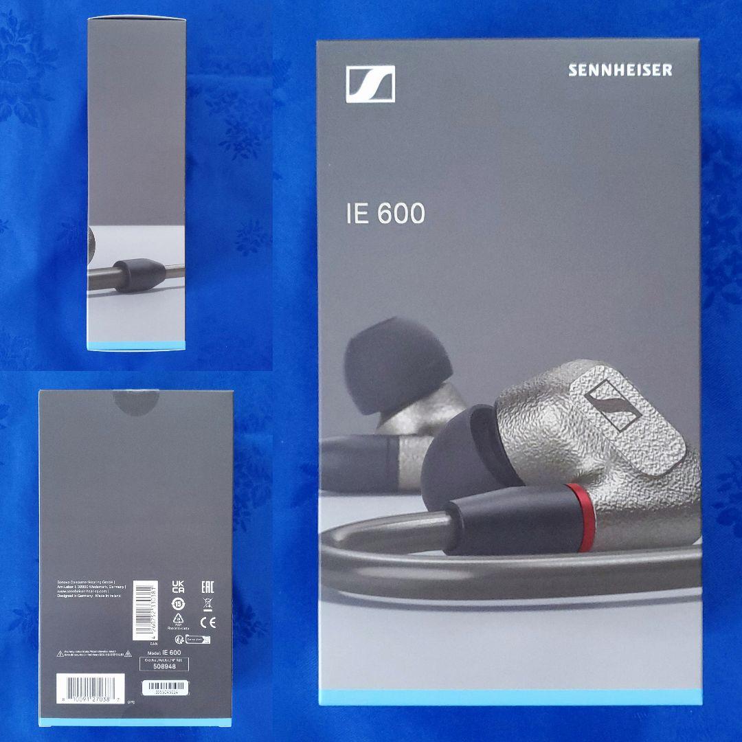 ◆新品交換品◆ゼンハイザー IE600 有線イヤホン オーディオ カナル型 正規