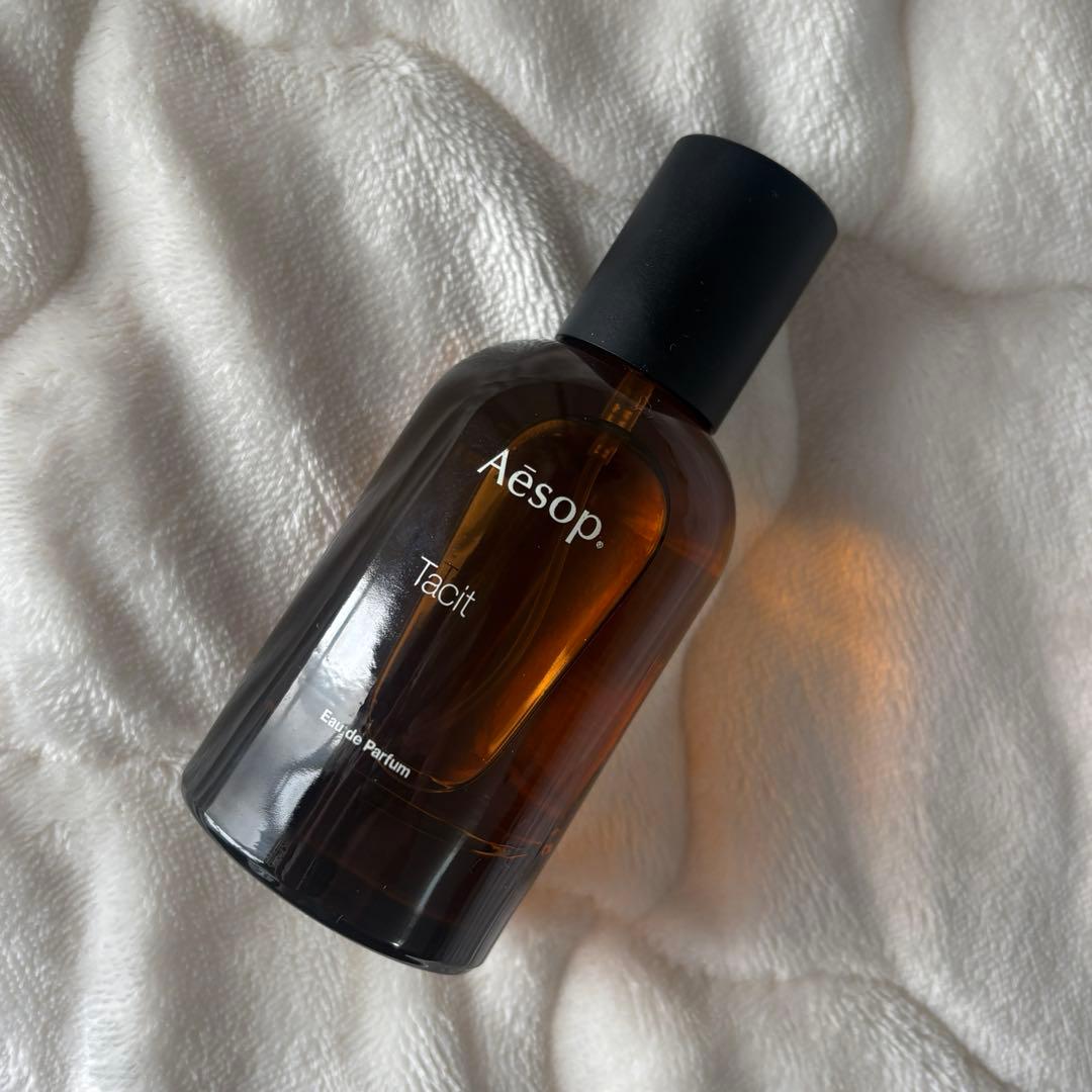 Aesop Tacit 香水 50ml ポーチ/クリームサンプル付き
