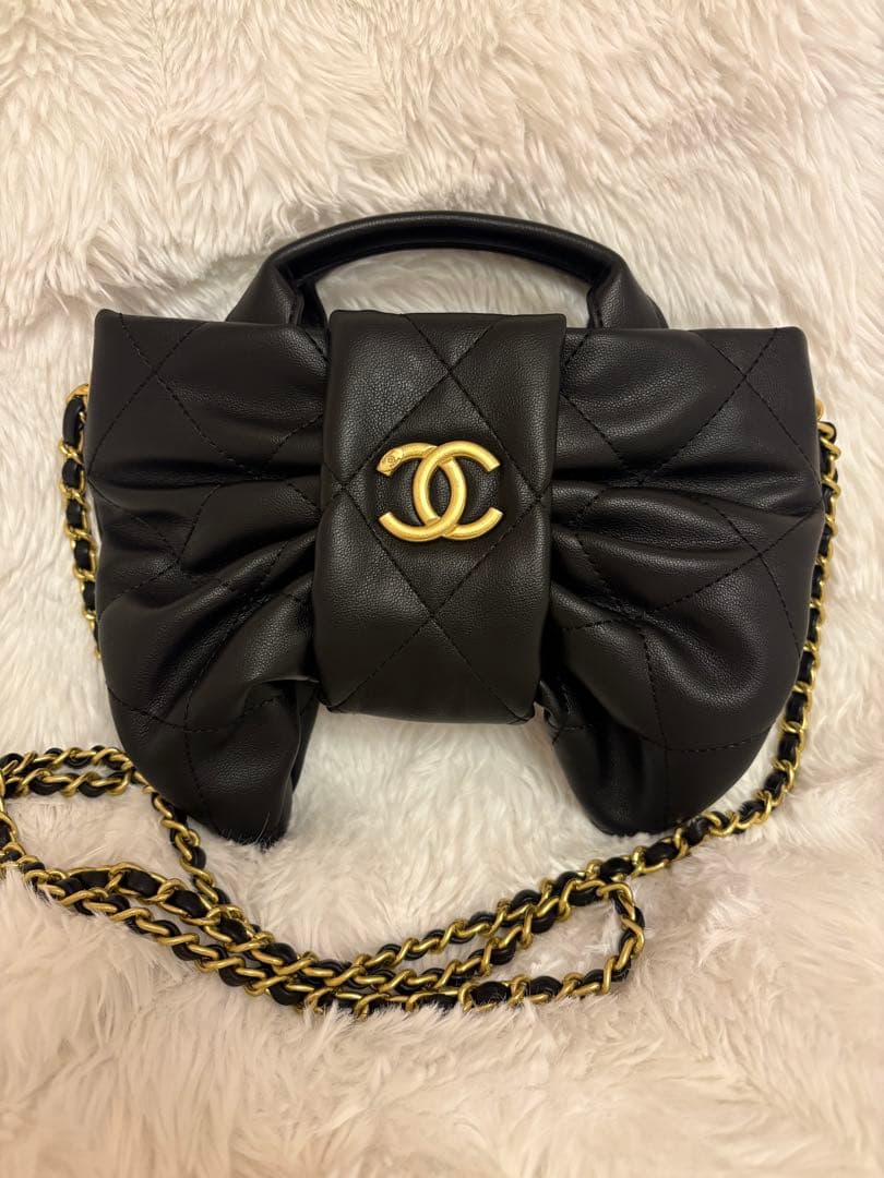 CHANEL リボン　ショルダー