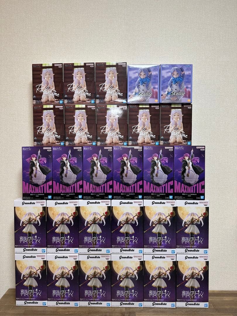 【未開封】葬送のフリーレン　フィギュア　28個まとめ売り