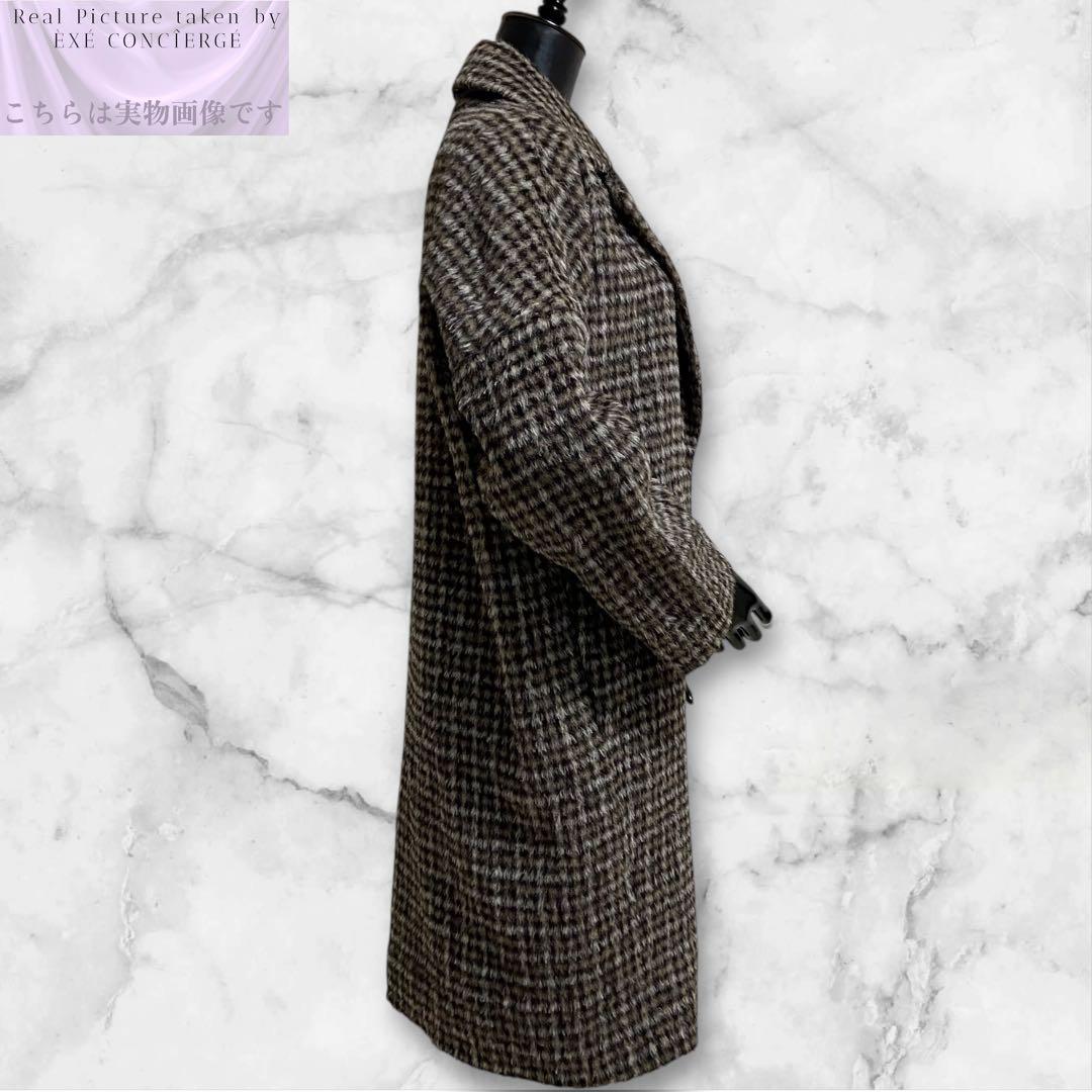 値下げ依頼品 グリニッチアベニュー 新品 アルパカ シャギーチェスターコート