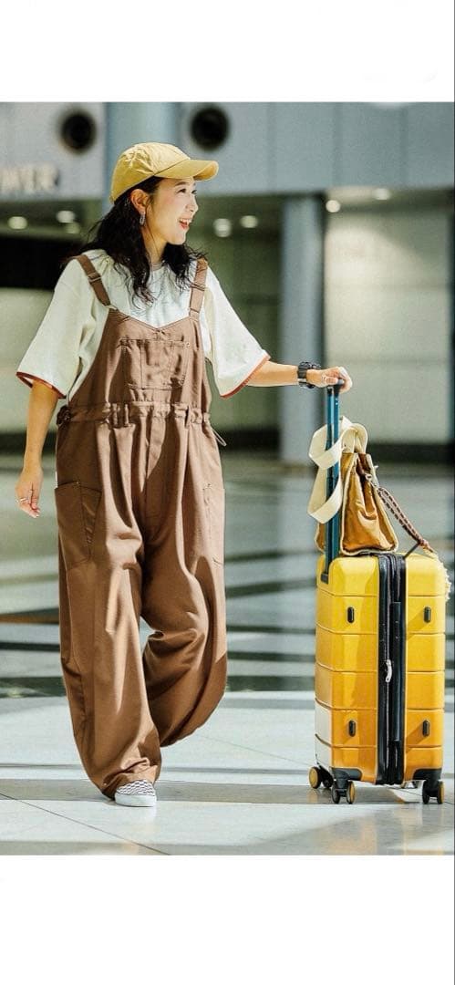 niko andニコアンド　be with M ラクテロサロペット　L size