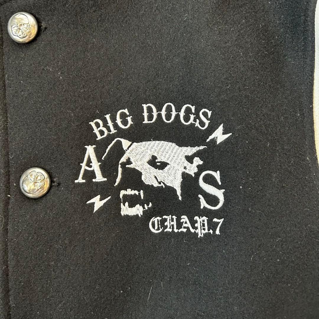 K*Z様 ANDSUNS BIG DOG VARSITY スタジャン スカル ア