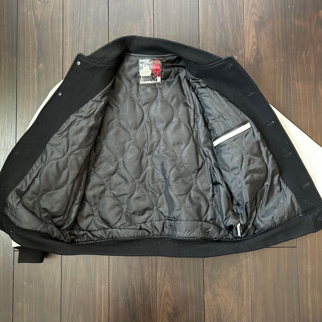 K*Z様 ANDSUNS BIG DOG VARSITY スタジャン スカル ア