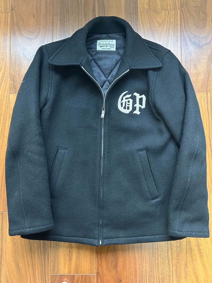 ワコマリア ウールメルトンジャケット Mサイズ WACKO MARIA 刺繍