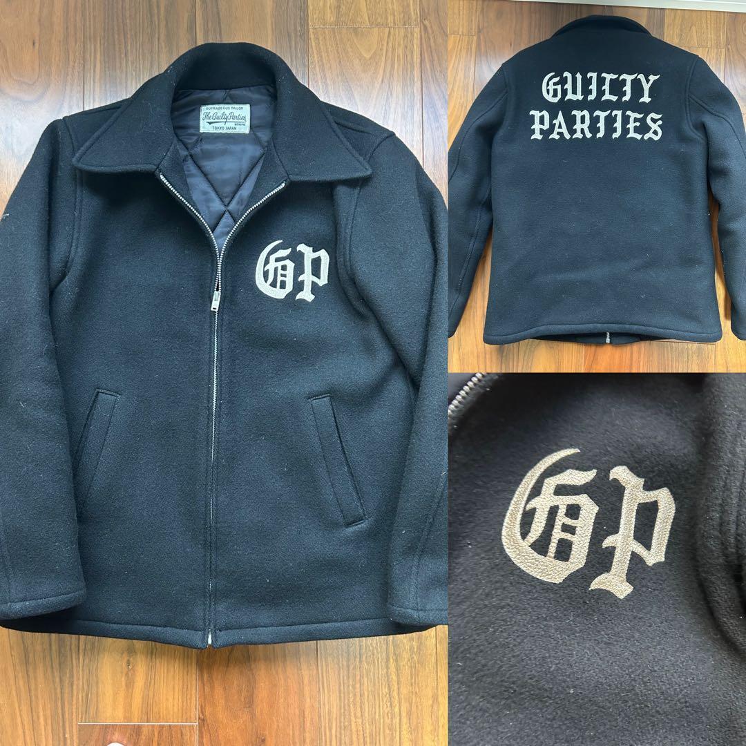 ワコマリア ウールメルトンジャケット Mサイズ WACKO MARIA 刺繍