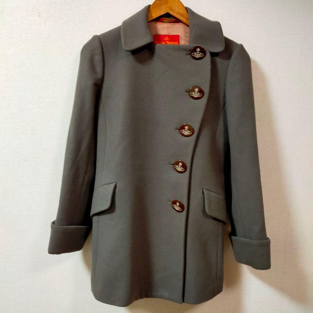 Vivienne Westwood RED LABEL グレー ピーコート