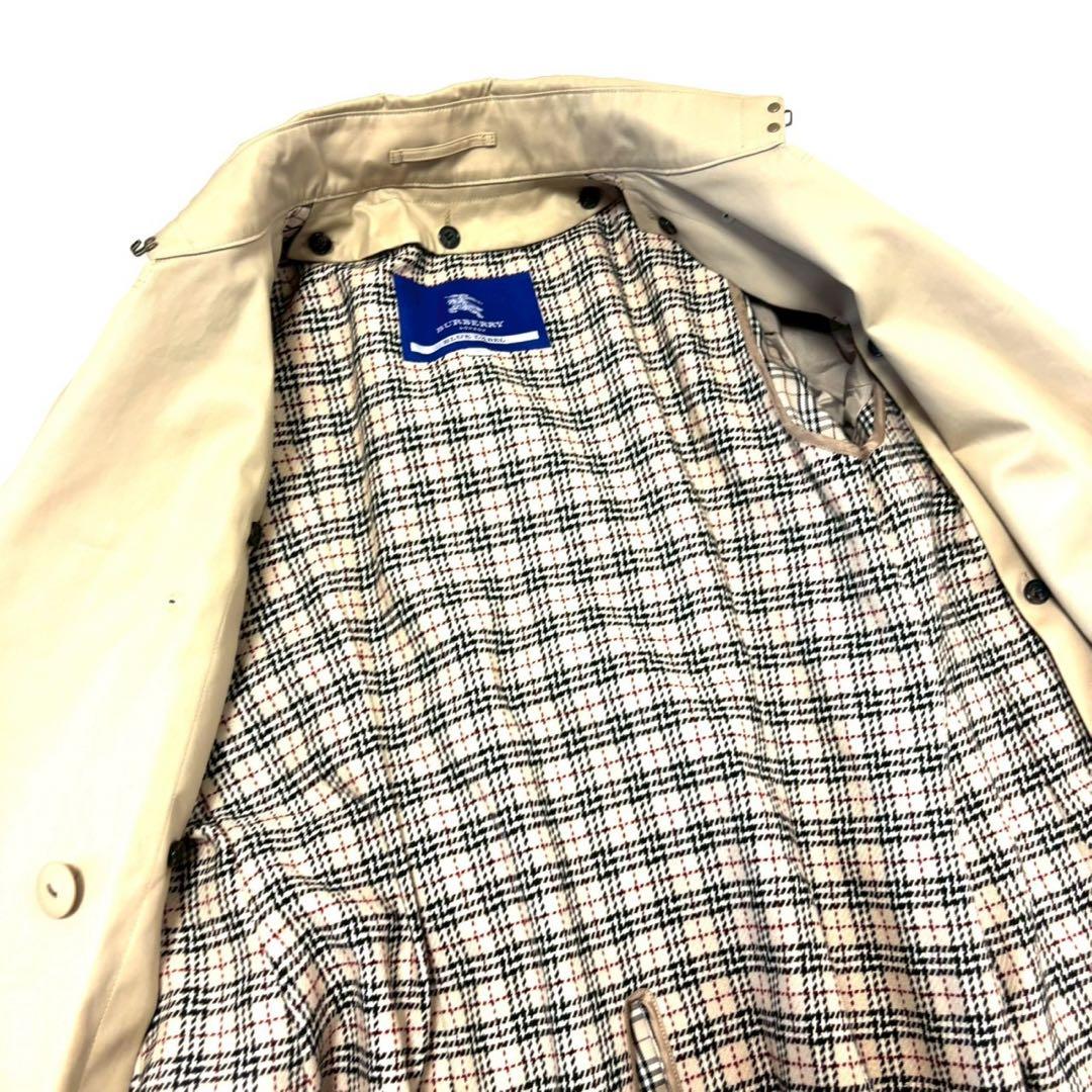 極美品　未使用に近い　バーバリー　トレンチコート　ノバチェック　40サイズ
