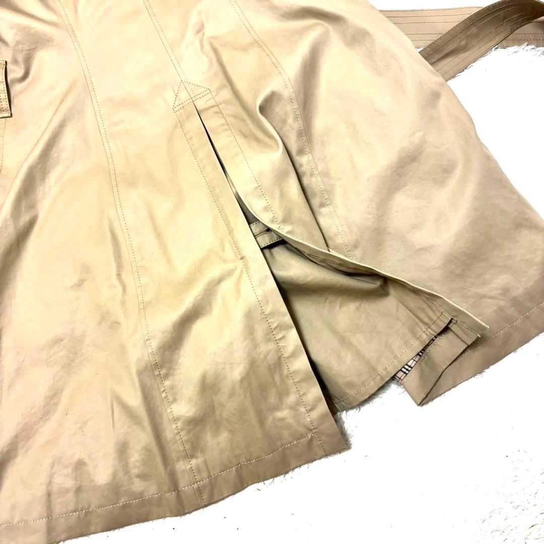 極美品　未使用に近い　バーバリー　トレンチコート　ノバチェック　40サイズ