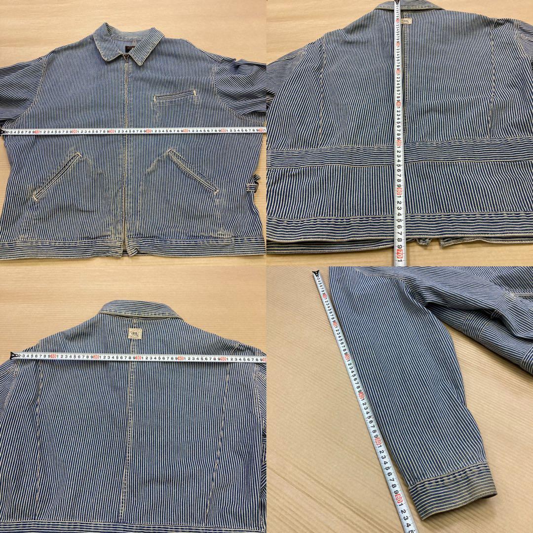 RRL ダブルアールエル 90's ヒッコリーストライプ 三つ星 ジャケット