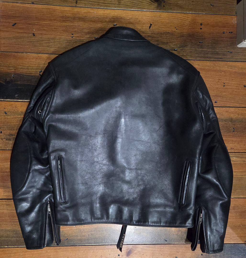 GREEDY/グリーディー 牛革レザー 革ジャンライダースジャケット Mサイズ