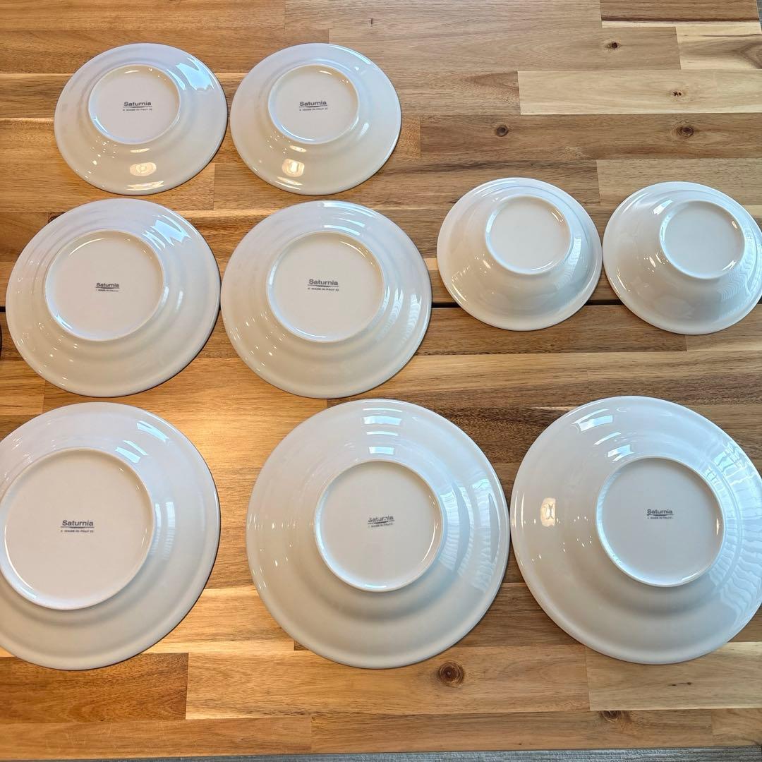 サタルニア チボリ　オーバルプレート/ラウンドプレート/ボウル　計14枚